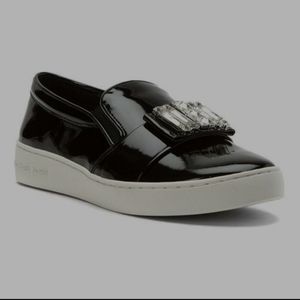 Michael Kors patent slip-on sneakers size 7.5